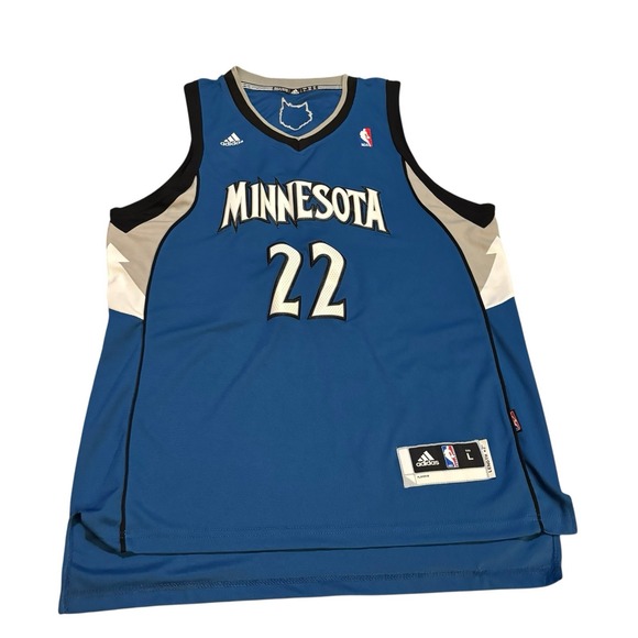 Adidas Minnesota‎ Timberwolves Andrew Wiggins Jersey Blue Mens Large NBA - Picture 1 of 10